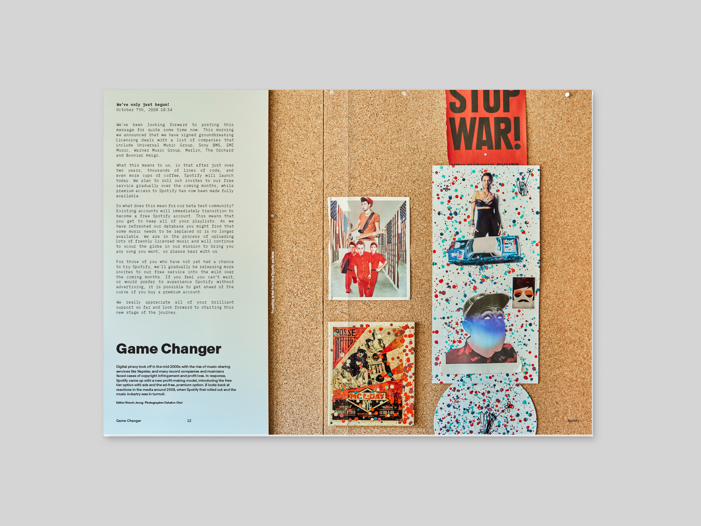 Magazine B: Spotify