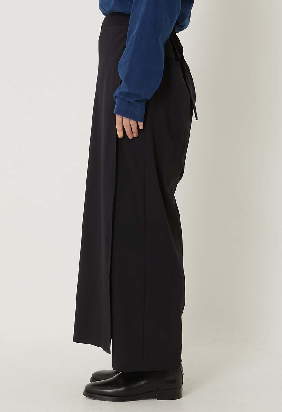 Blue Blue Japan Woman's Stretch Dry Twill Wide Wrap Pants