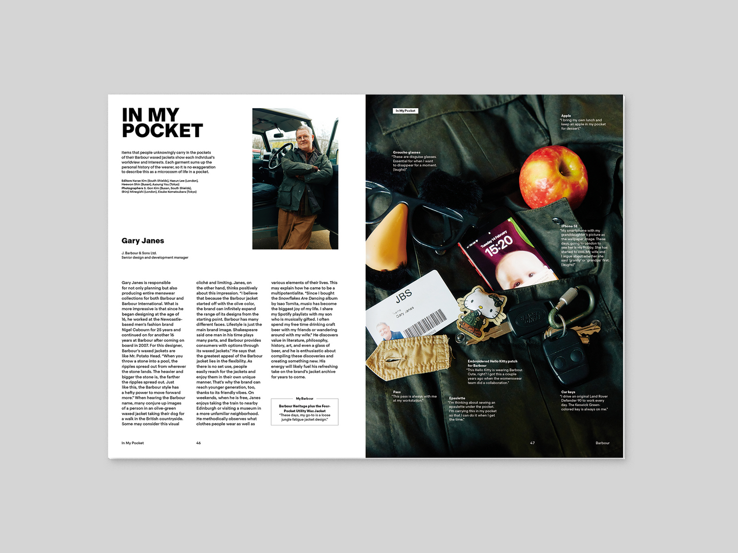 Magazine B - Barbour