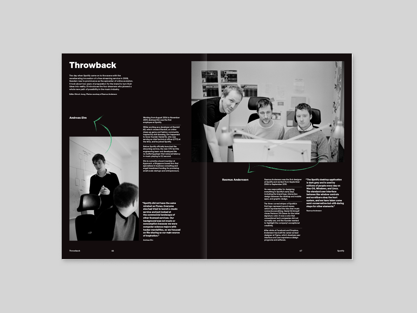 Magazine B: Spotify