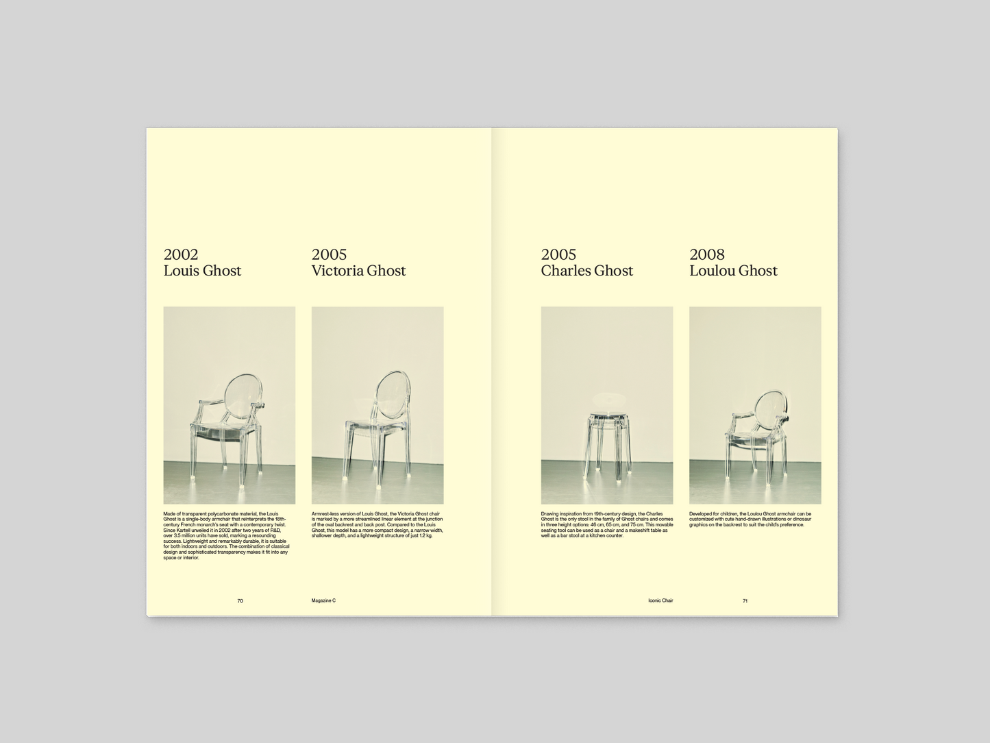 Magazine C Issue 3 - Louis Ghost
