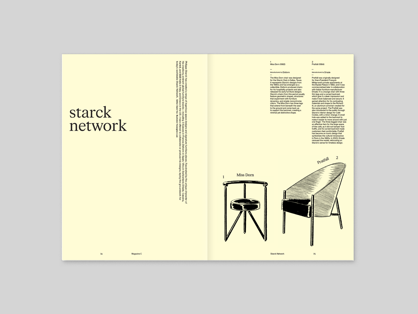 Magazine C Issue 3 - Louis Ghost