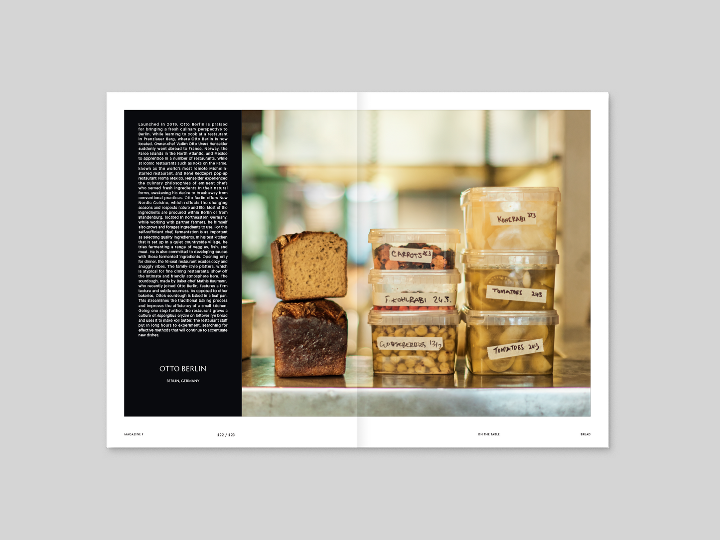 Magazine F - Bread