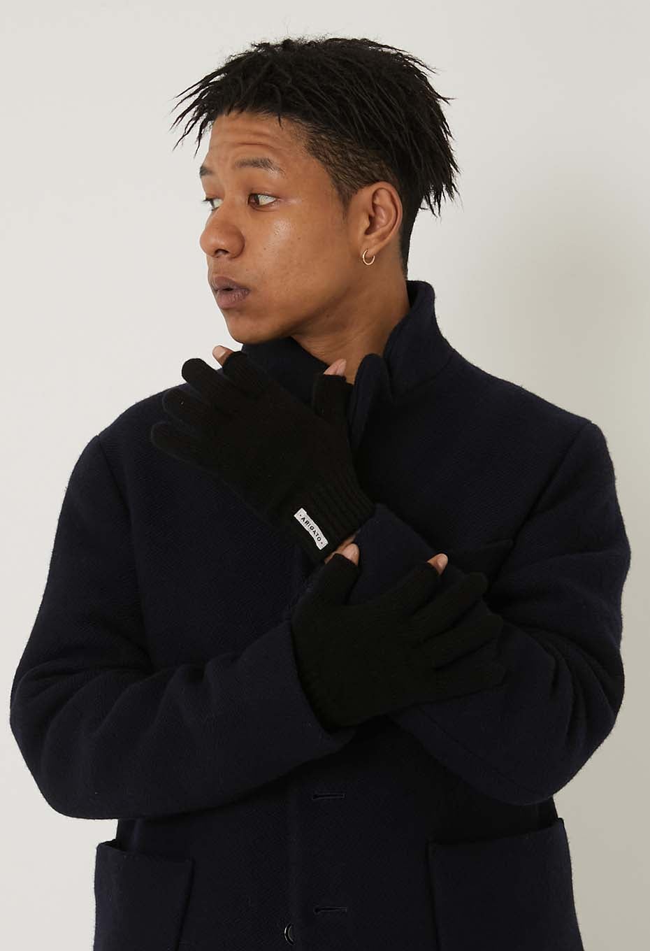 Blue Blue Japan Recycled Cashmere Gloves - 2 colours