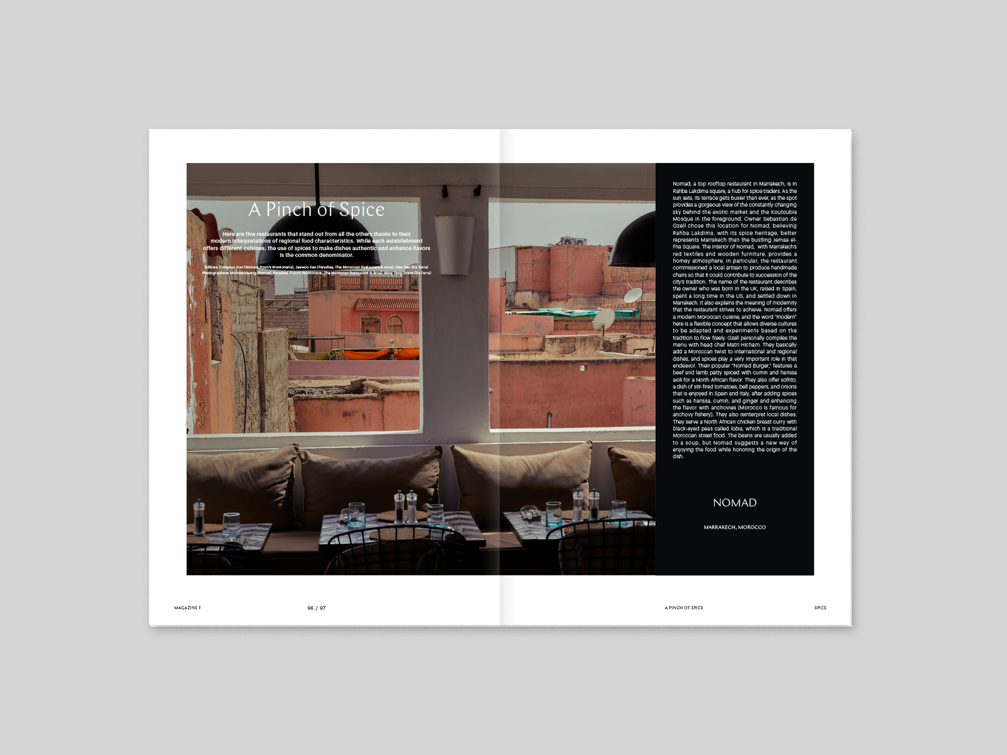 Magazine F - Spice