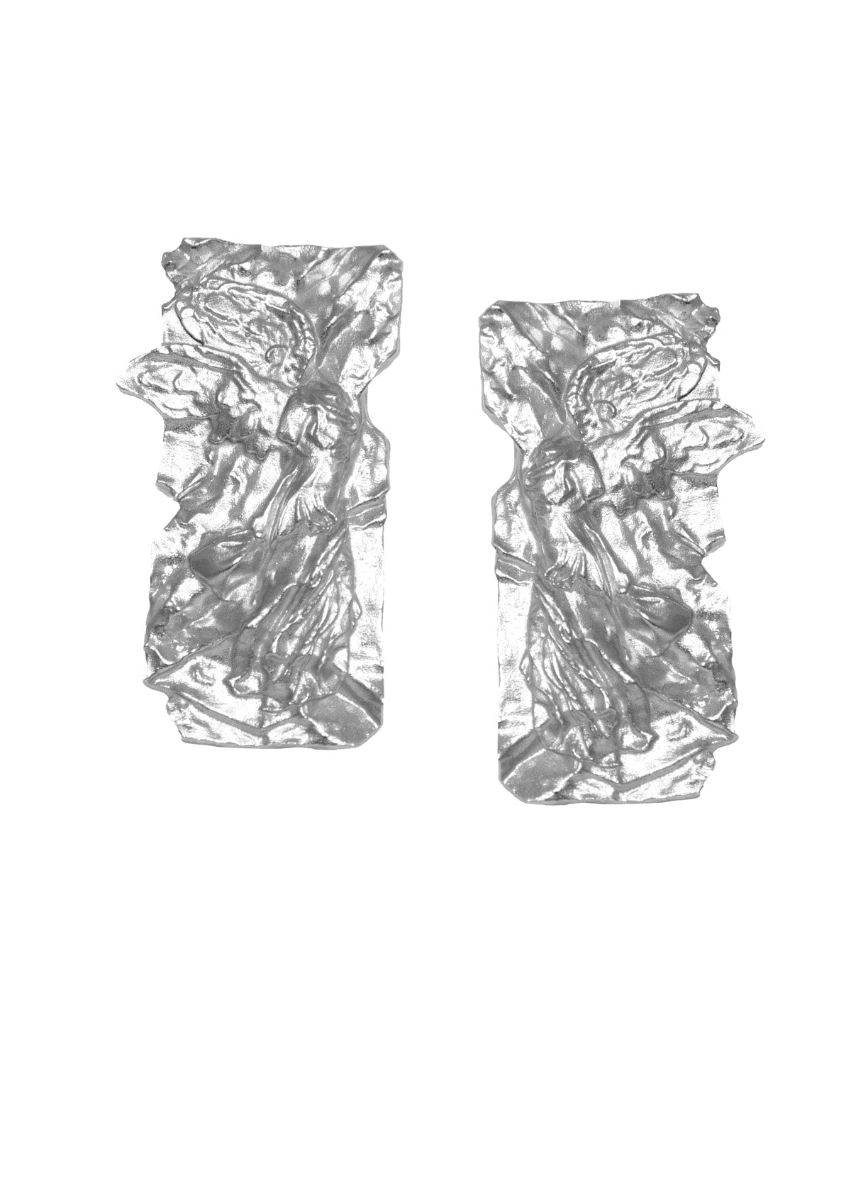 HERMINA ATHENS - NIKE FOIL EARRINGS