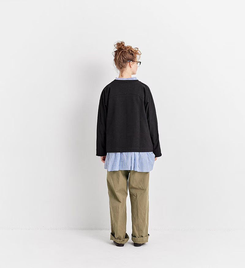 Veritecoeur Fleece Pullover - Black