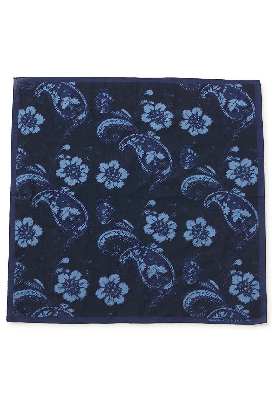Blue Blue Japan Blue Flower Bandana