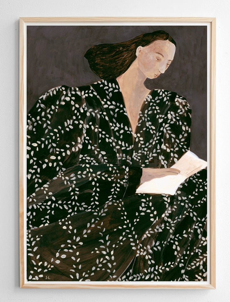 Fine Little Day Poster -Reading by Sofia Lind