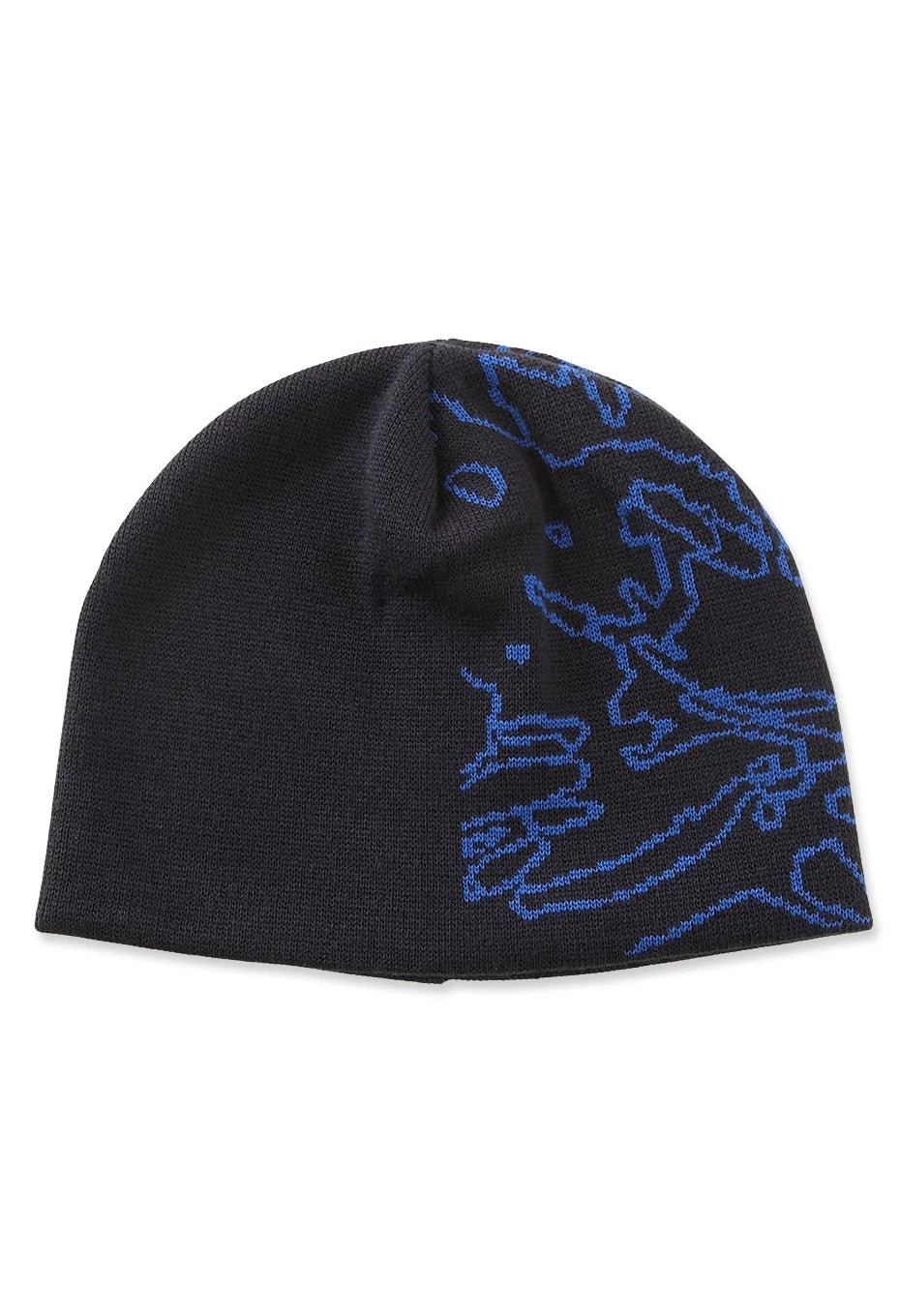 Blue Blue Japan Jacquard Beanie - Navy