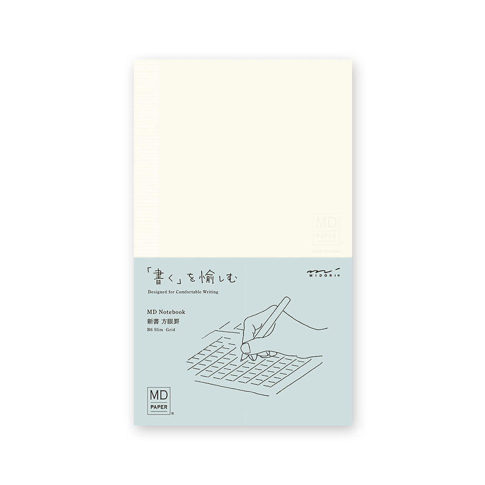 Midori MD Notebook B6 Slim - Grid