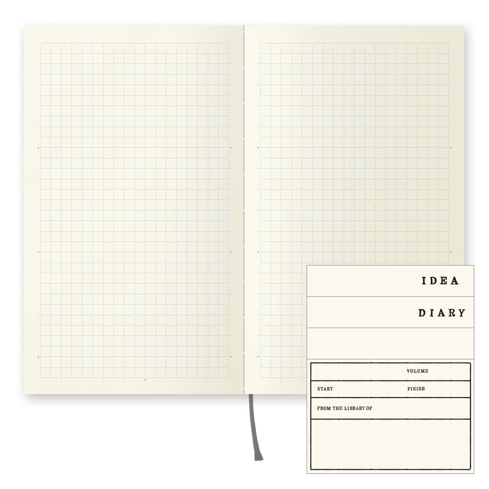 Midori MD Notebook B6 Slim - Grid