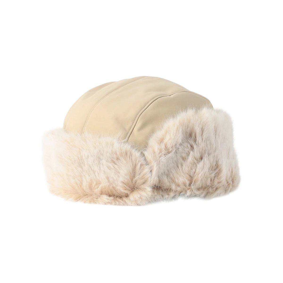 Danton Nylon Tussah Flight Cap - Beige