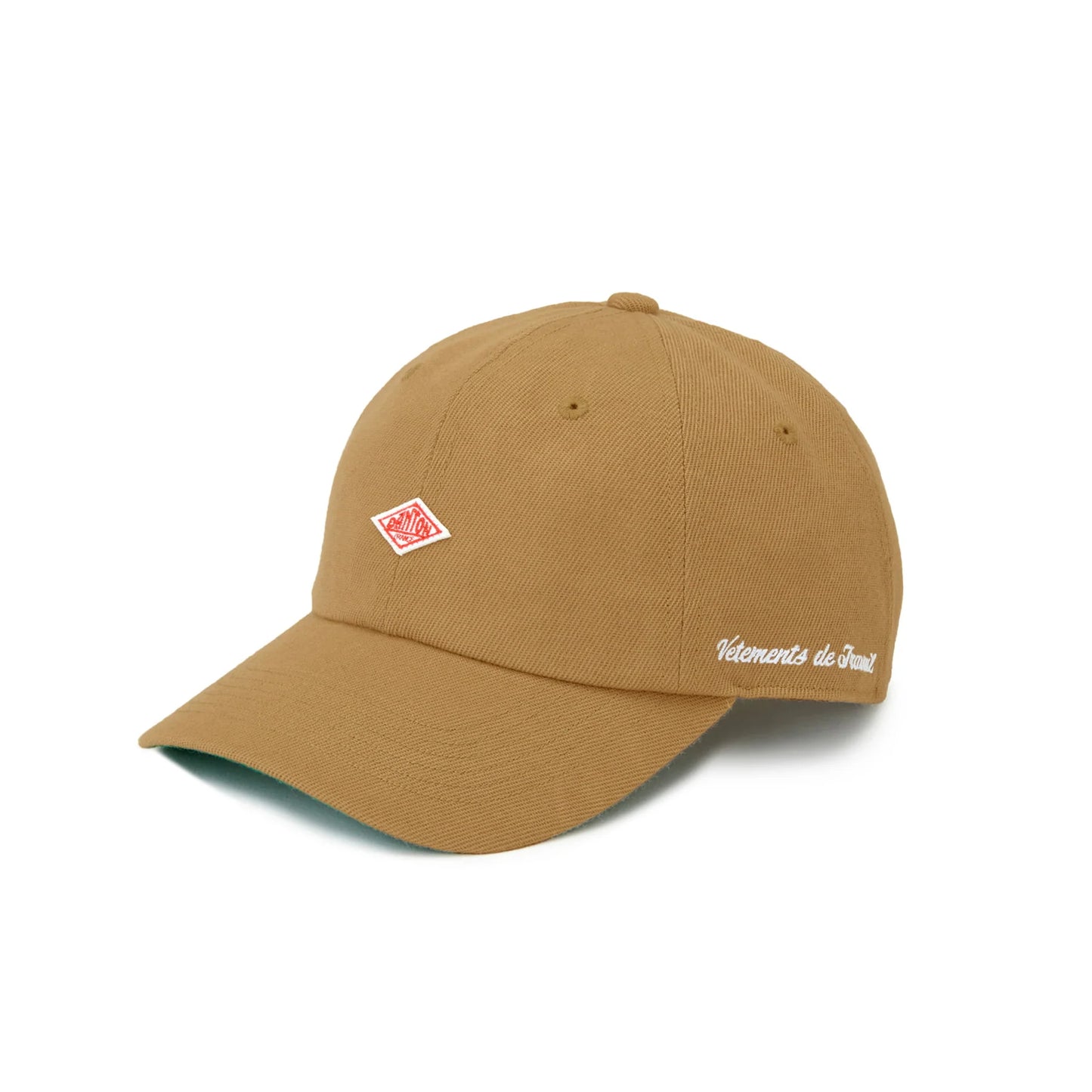 Danton Polyester Serge 6-Panel Baseball Cap - Camel