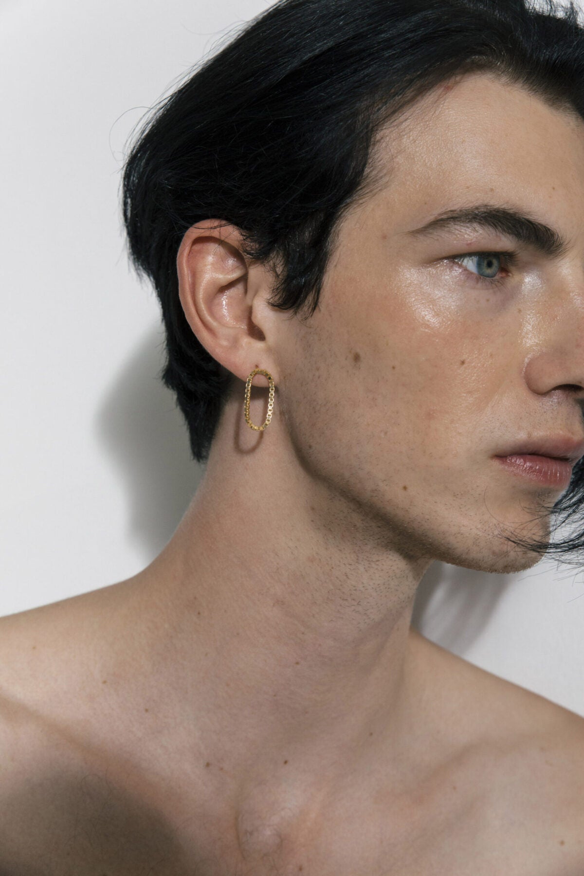 Saskia Diez Glitz Earrings Short Loop