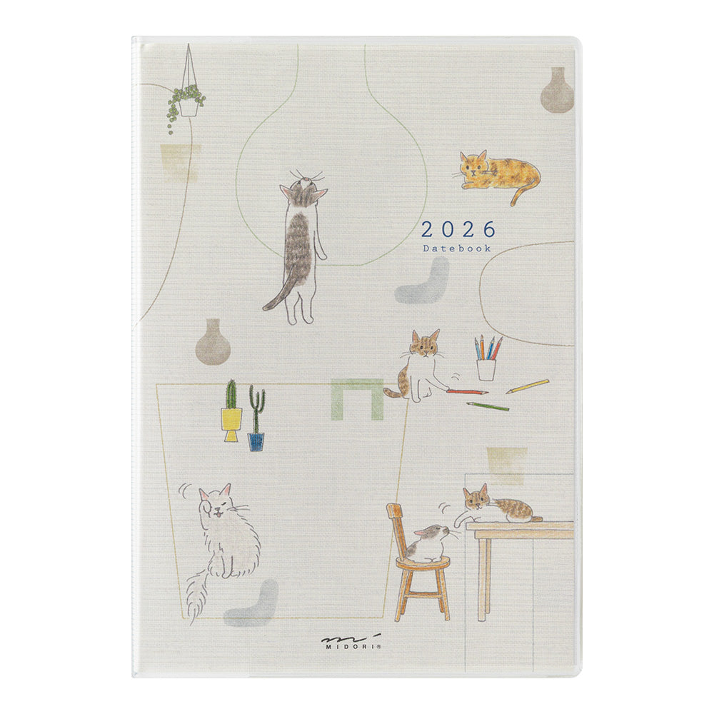 Midori 2026 Planner - Cat