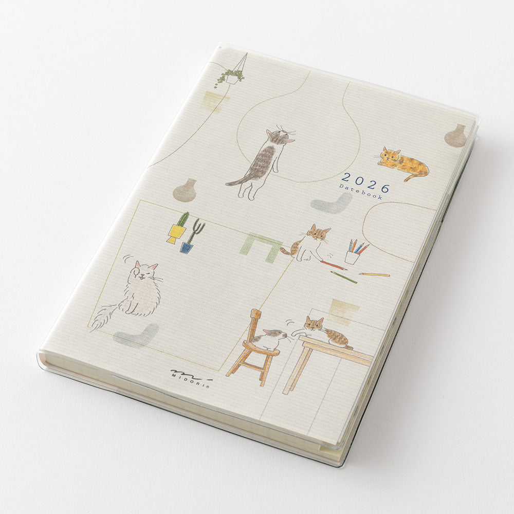 Midori 2026 Planner - Cat