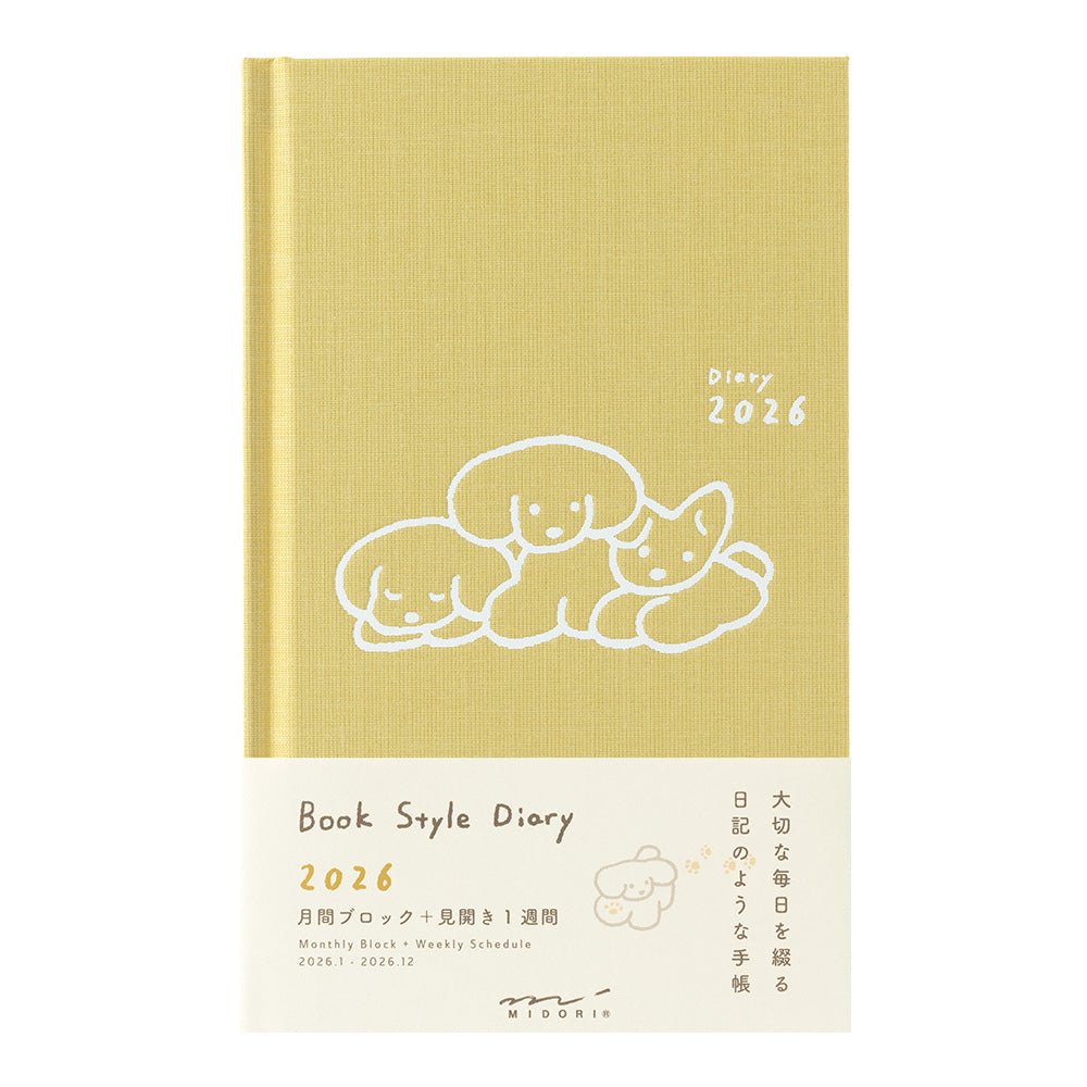 Midori 2026 Dog Diary/Planner