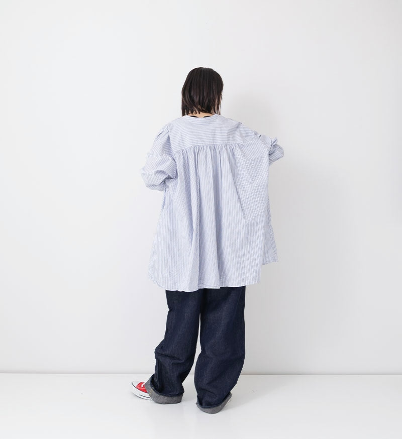 Veritecoeur Pullover Shirt - Navy & Red (ST-190)