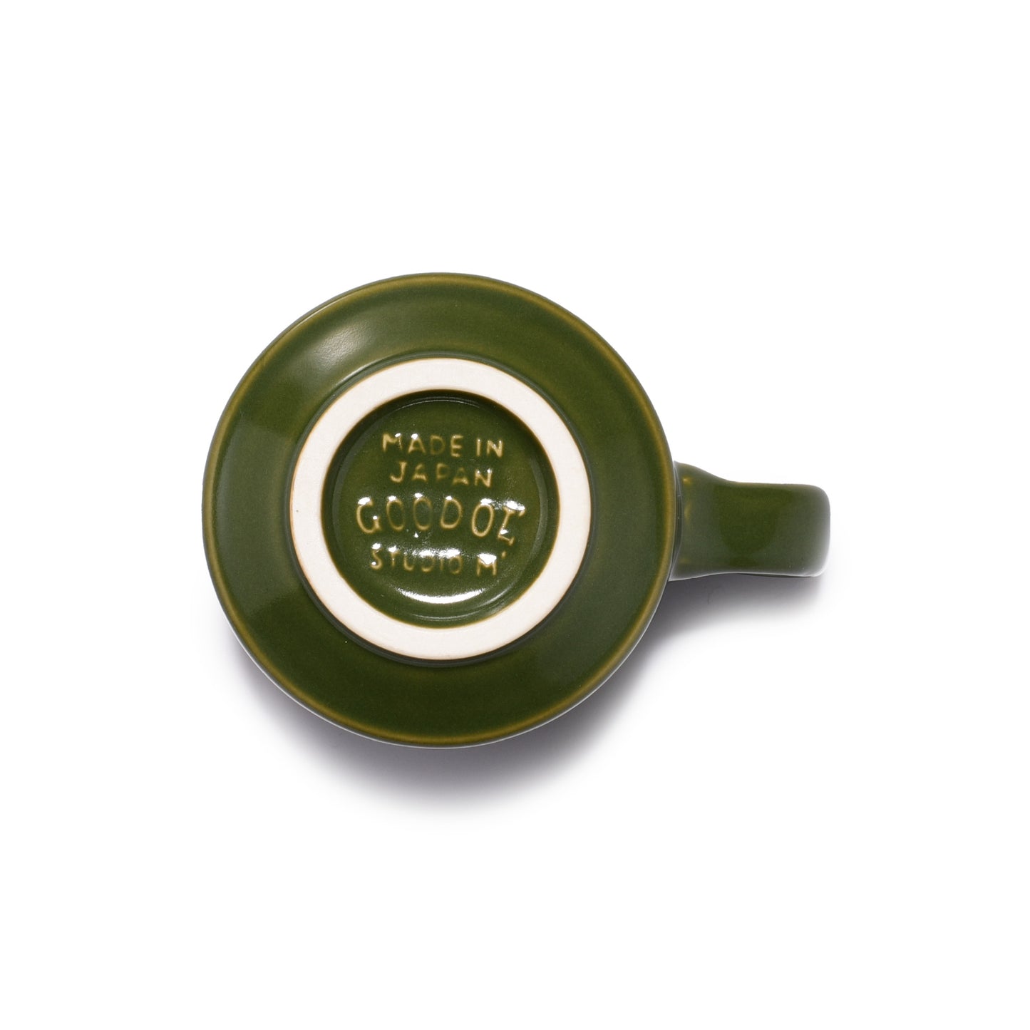 Studio M Good OL Mug with Saucer - Moss Green