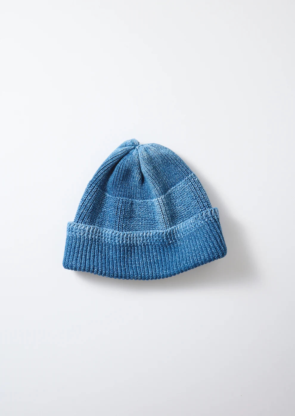 Rototo Cotton Indigo Mil Watch Cap - Light Indigo