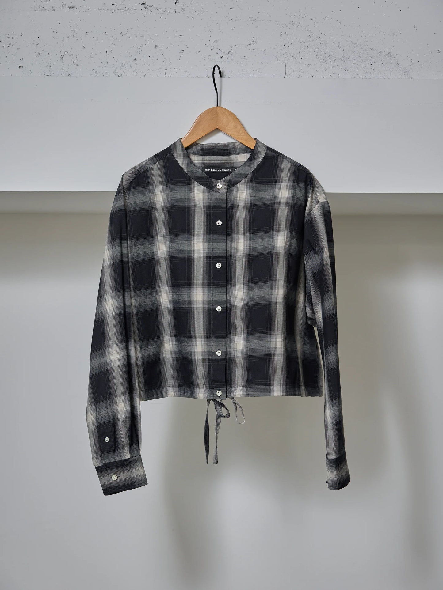 Nicholson & Nicholson Lucy Shirt - Gray Check