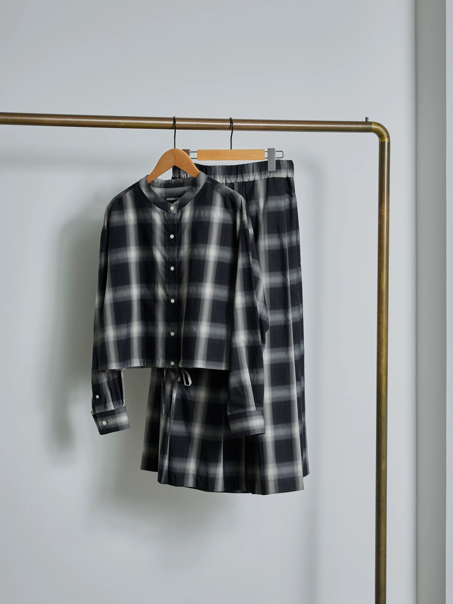 Nicholson & Nicholson Lucy Shirt - Gray Check