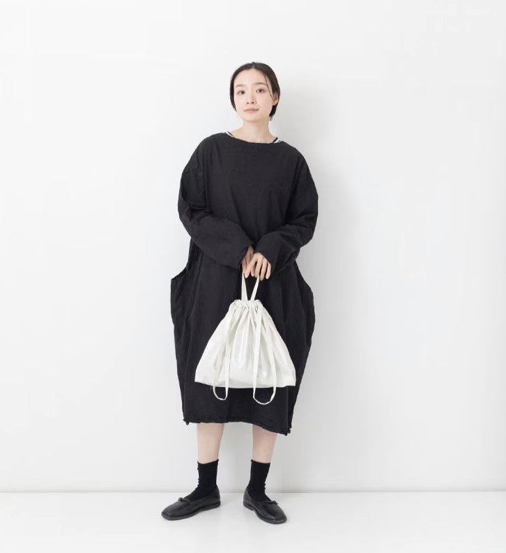 Veritecoeur Metalic Pouch Bag - Silver