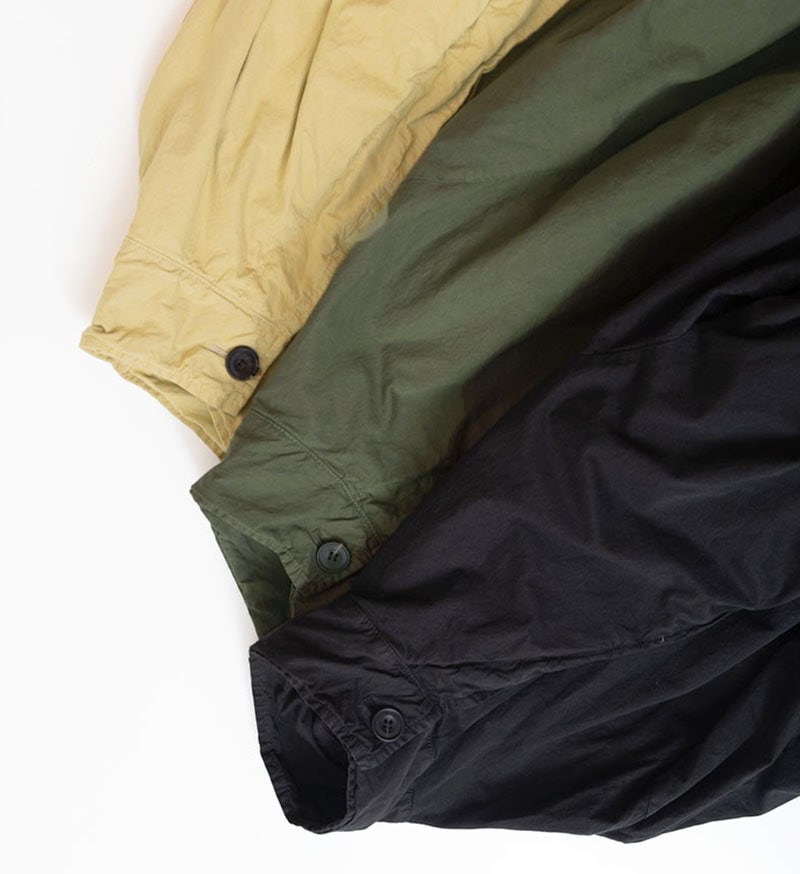 Veritecoeur Garment Dye Long Coat - Khaki