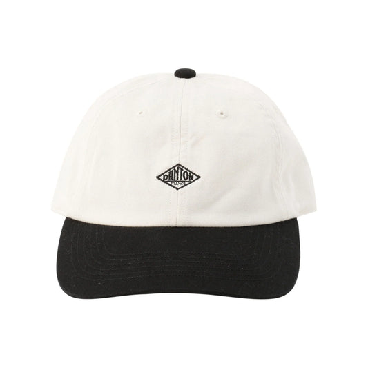Danton 6-Panel Two Tones Baseball Cap- Ecru x Black