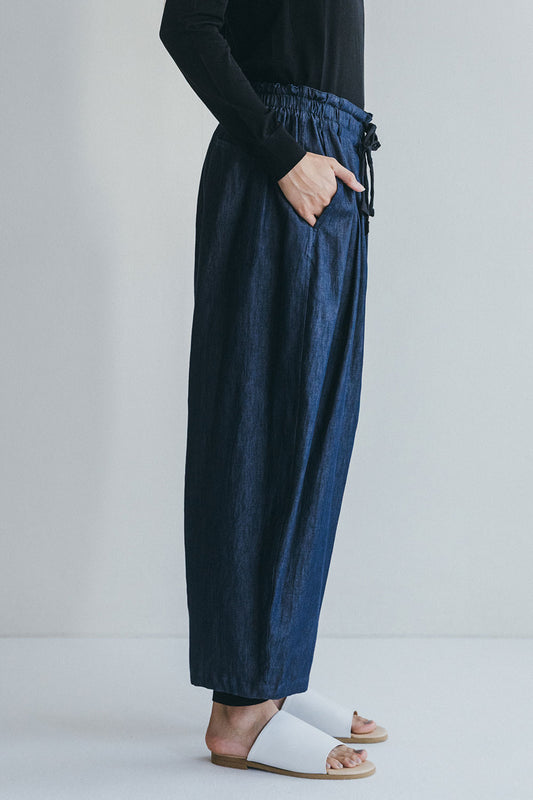 Fog Linen Work Anil Pants - Denim