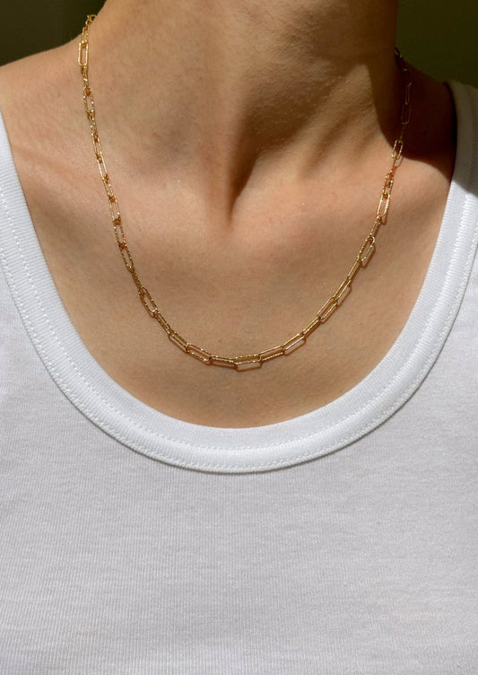 HERMINA ATHENS Diamond Cut Chain - Gold