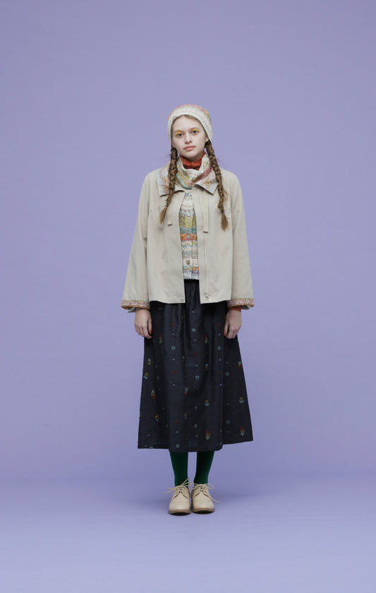 M & Kyoko Knitted Skirt - Black
