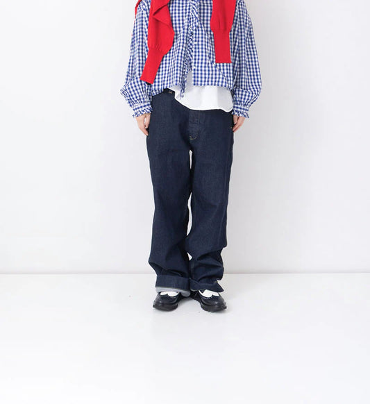Veritecoeur Vertical Pocket Denim - One Wash