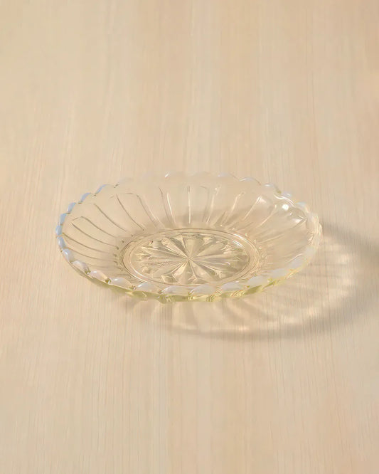 HIROTA Glass Dessert Plate - 2 Colours