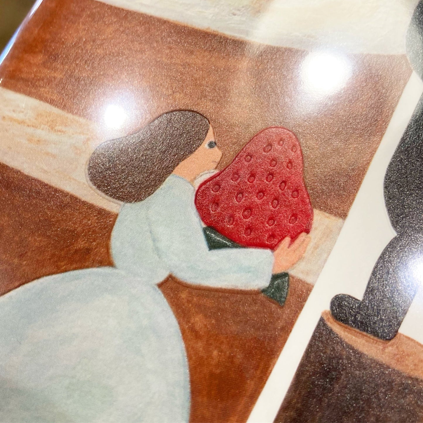 Necktie Birthday Card - Strawberry Cake