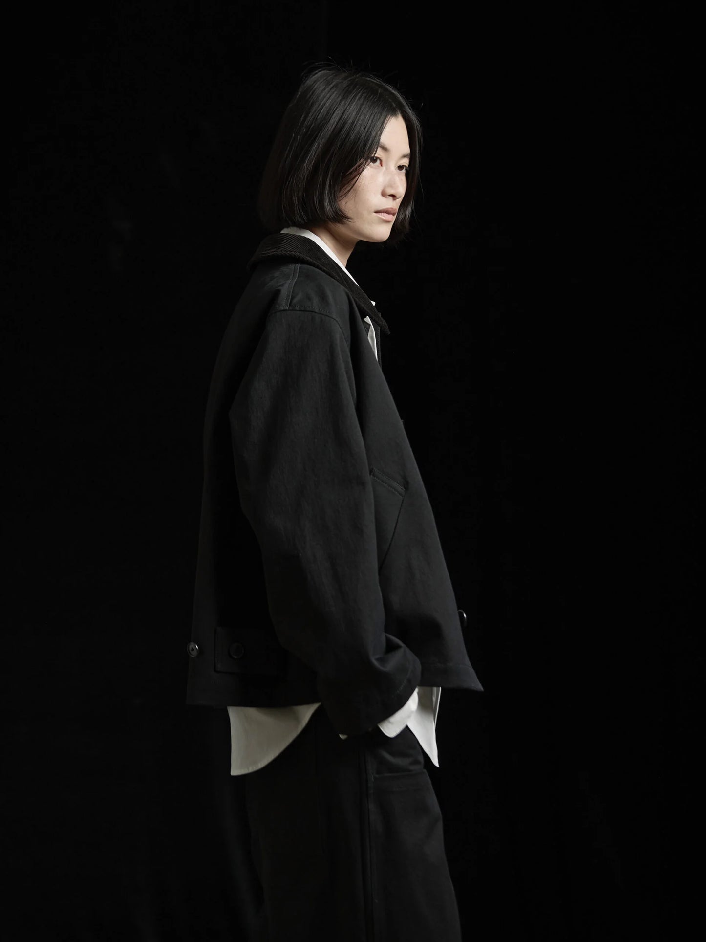Nicholson & Nicholson Romeo Chino Jacket - Black