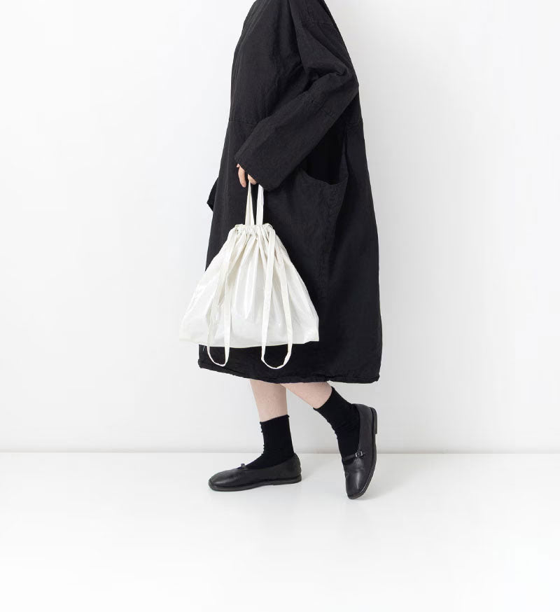 Veritecoeur Metalic Pouch Bag - Silver
