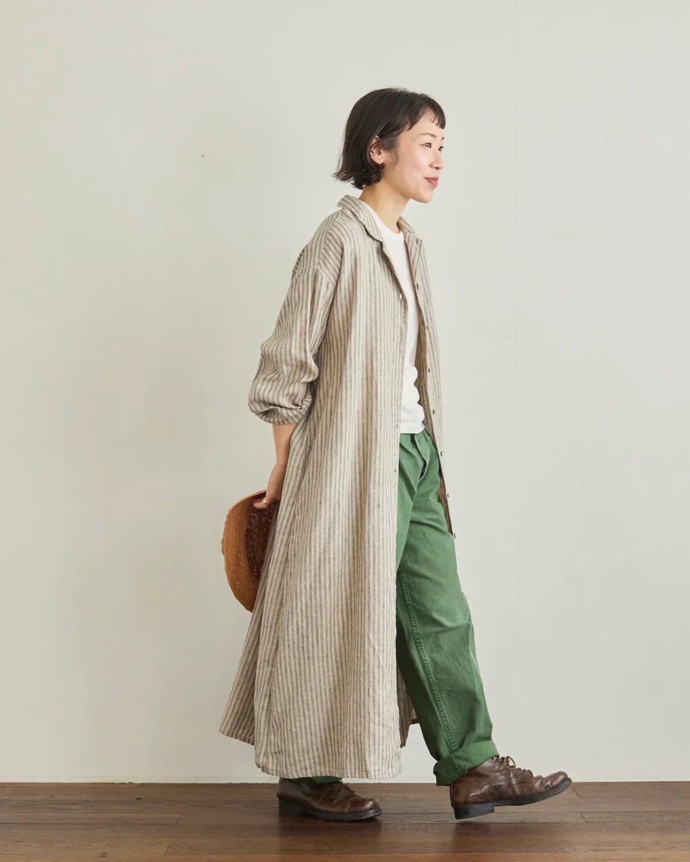 Fog Linen Work Hazel Coat - Liam