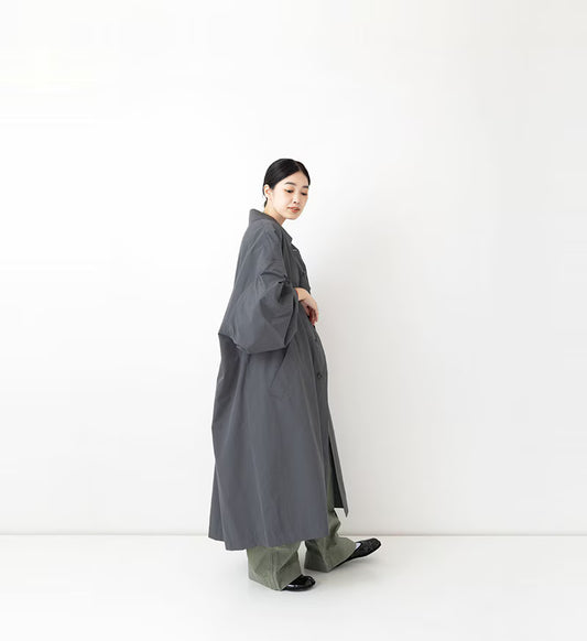 Veritecoeur Taffeta Coat - Black