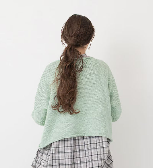 Veritecoeur Roll/N Pullover - Mint Green