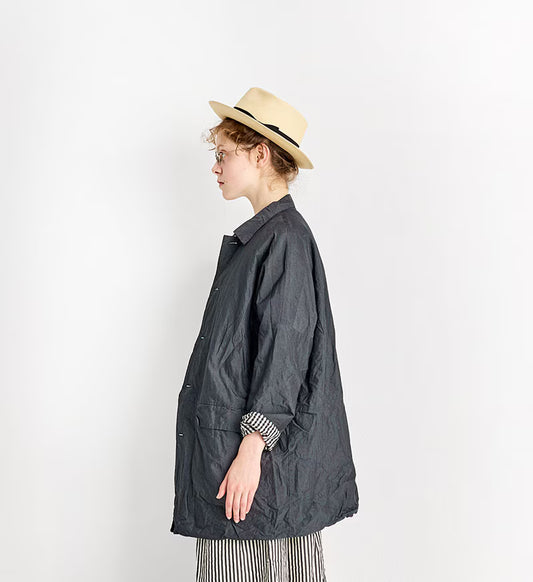 Veritecoeur Box Half Coat - 2888 - Black