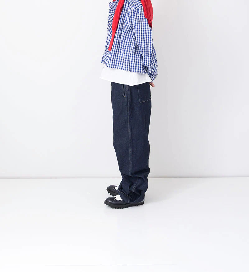 Veritecoeur Vertical Pocket Denim - One Wash