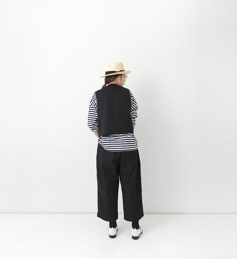 Veritecoeur Surface Dye Pants - 2887 Sumi Grey