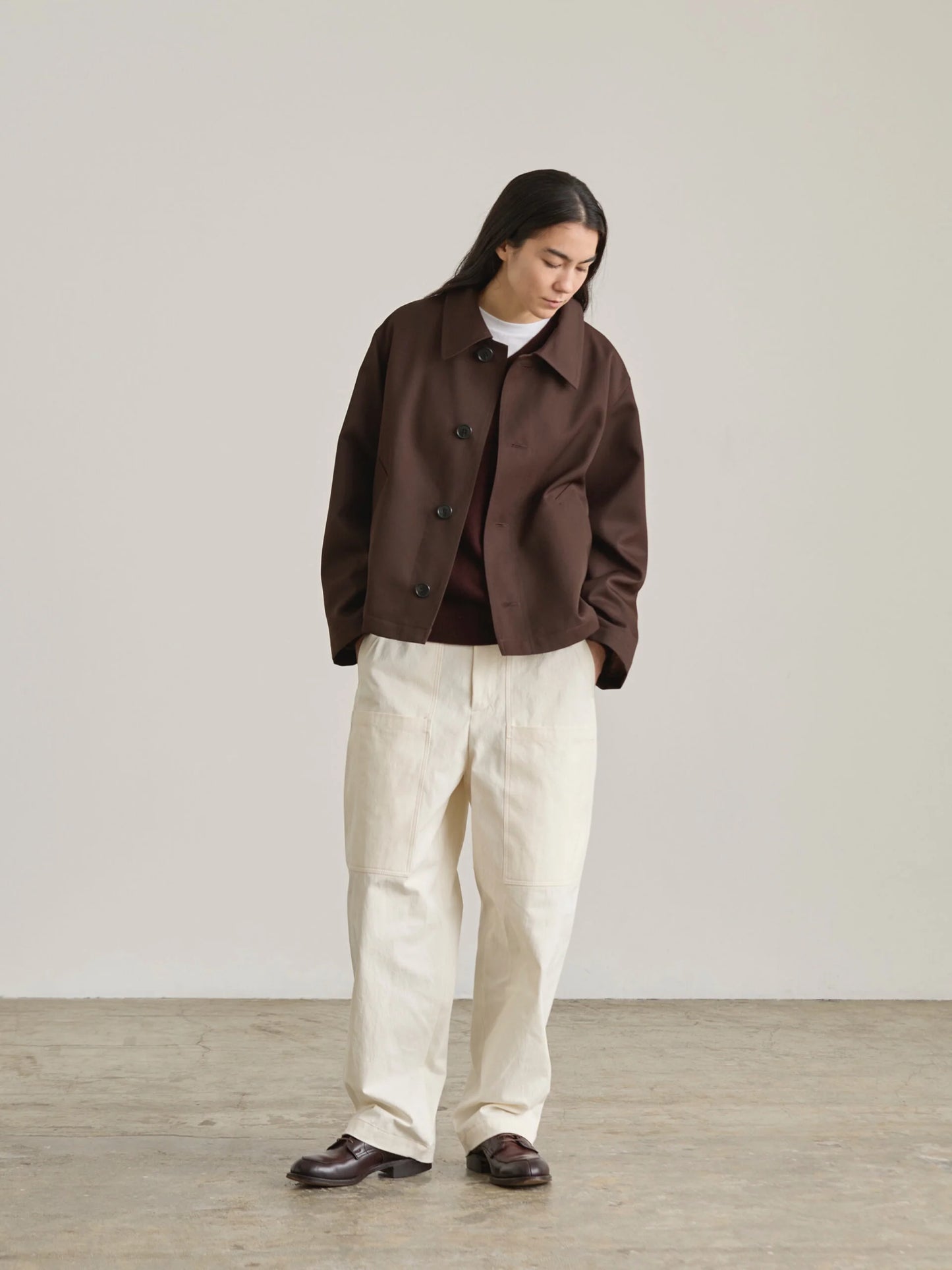 Nicholson & Nicholson Romeo Wool Jacket - Brown