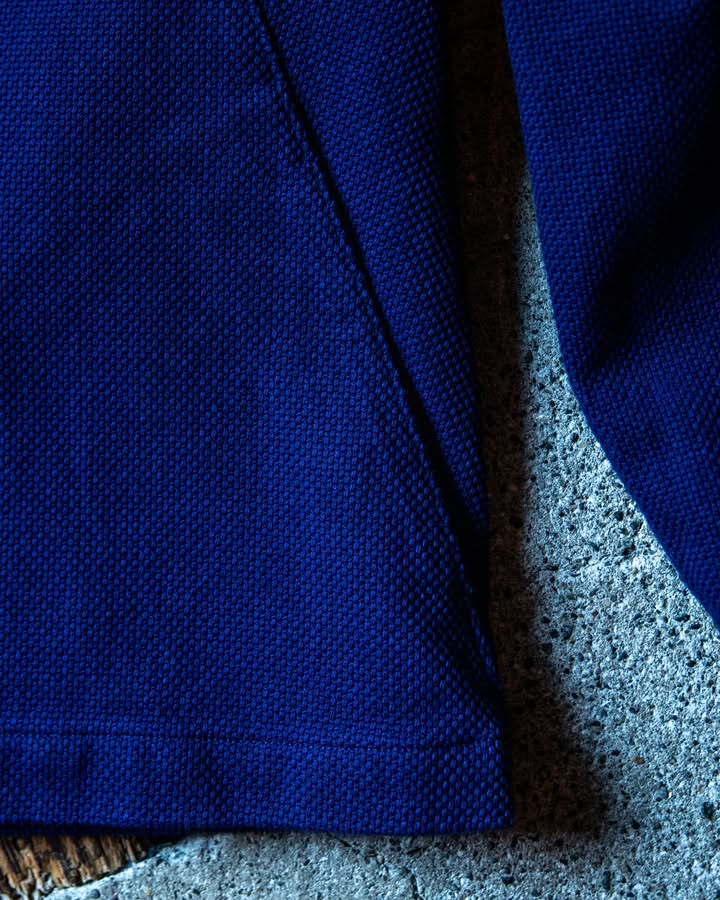 Blue Blue Japan Woman's Sashiko Double Cloth Haori Jacket