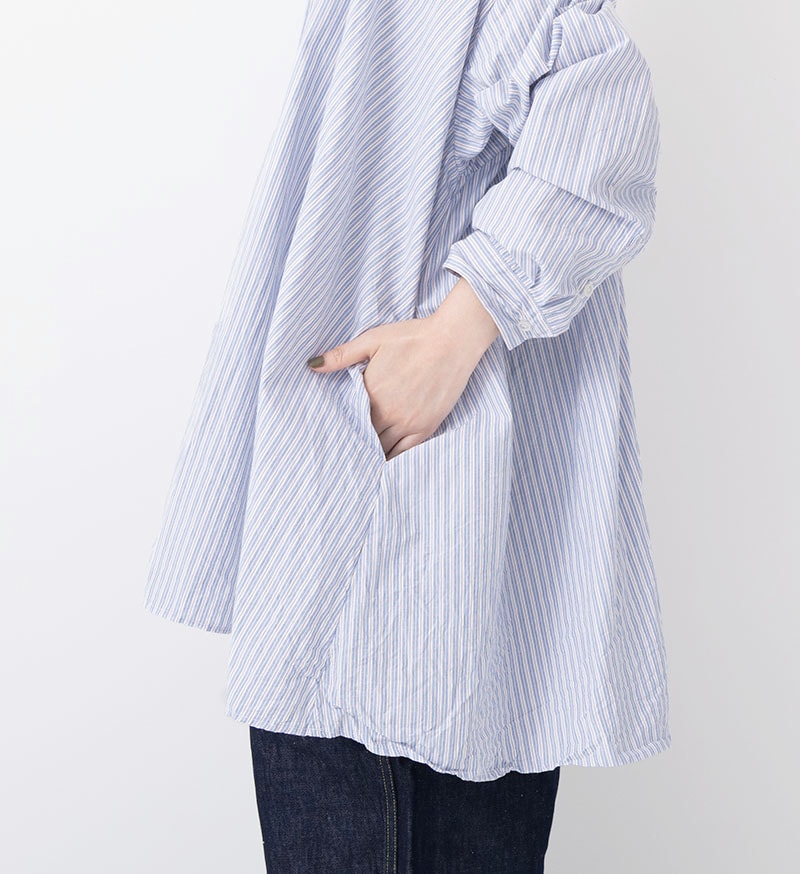 Veritecoeur Pullover Shirt - Navy & Red (ST-190)