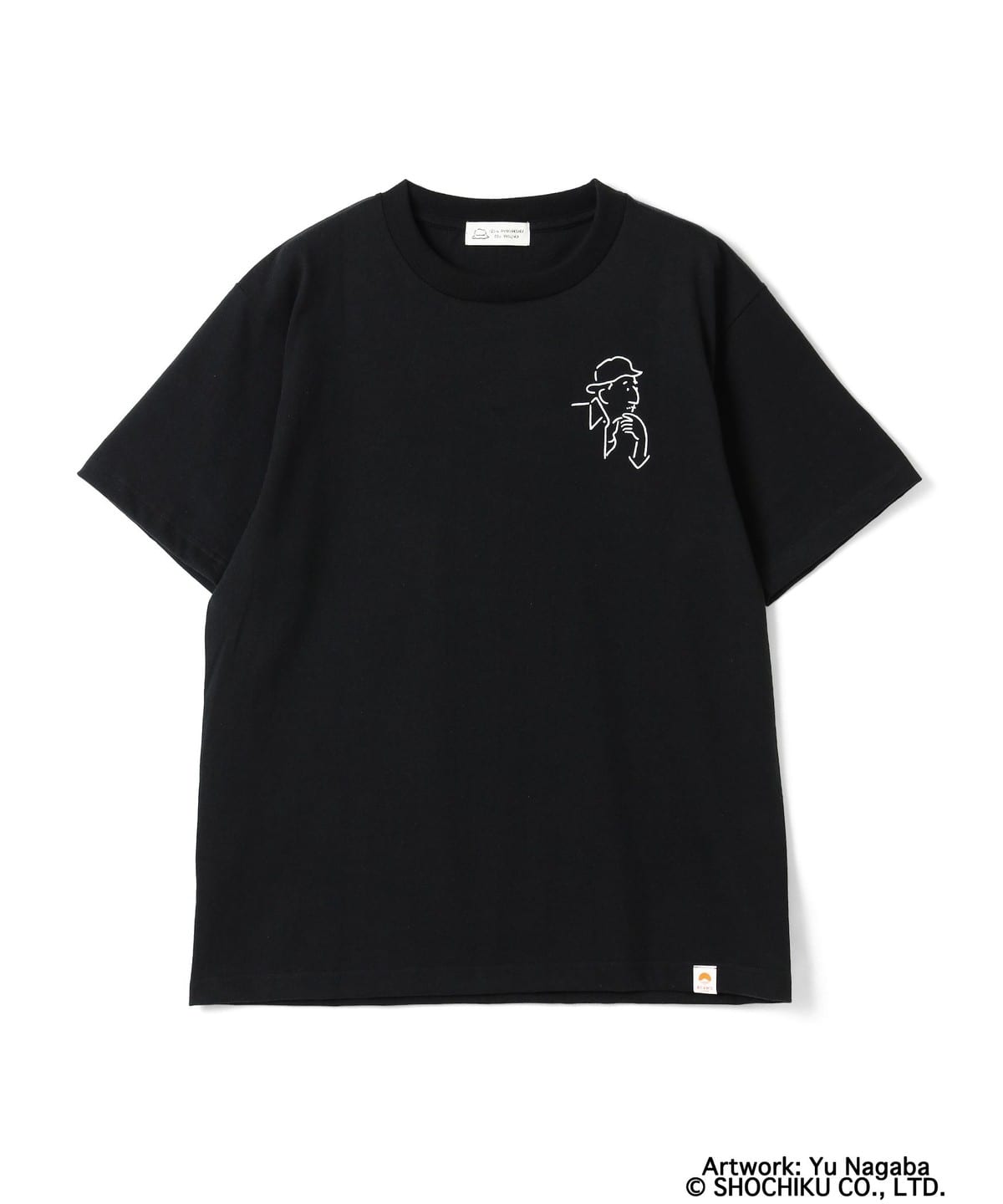 BEAMS Japan x Ozu Yasujiro T-shirt - 120th Anniversary (Black)