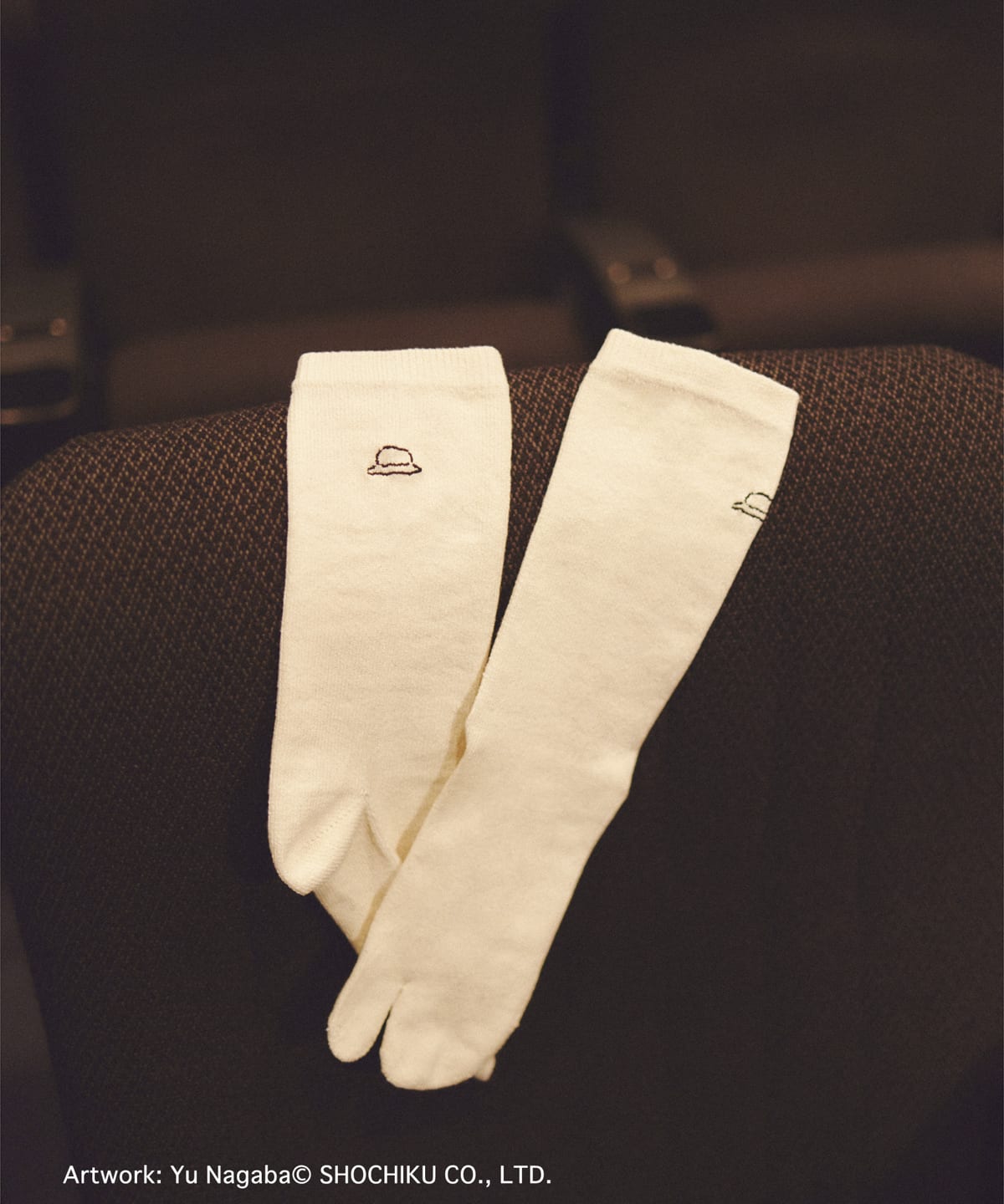 Ozu Yasujiro 小津安二郎 X BEAMS Japan Washi Tabi Socks