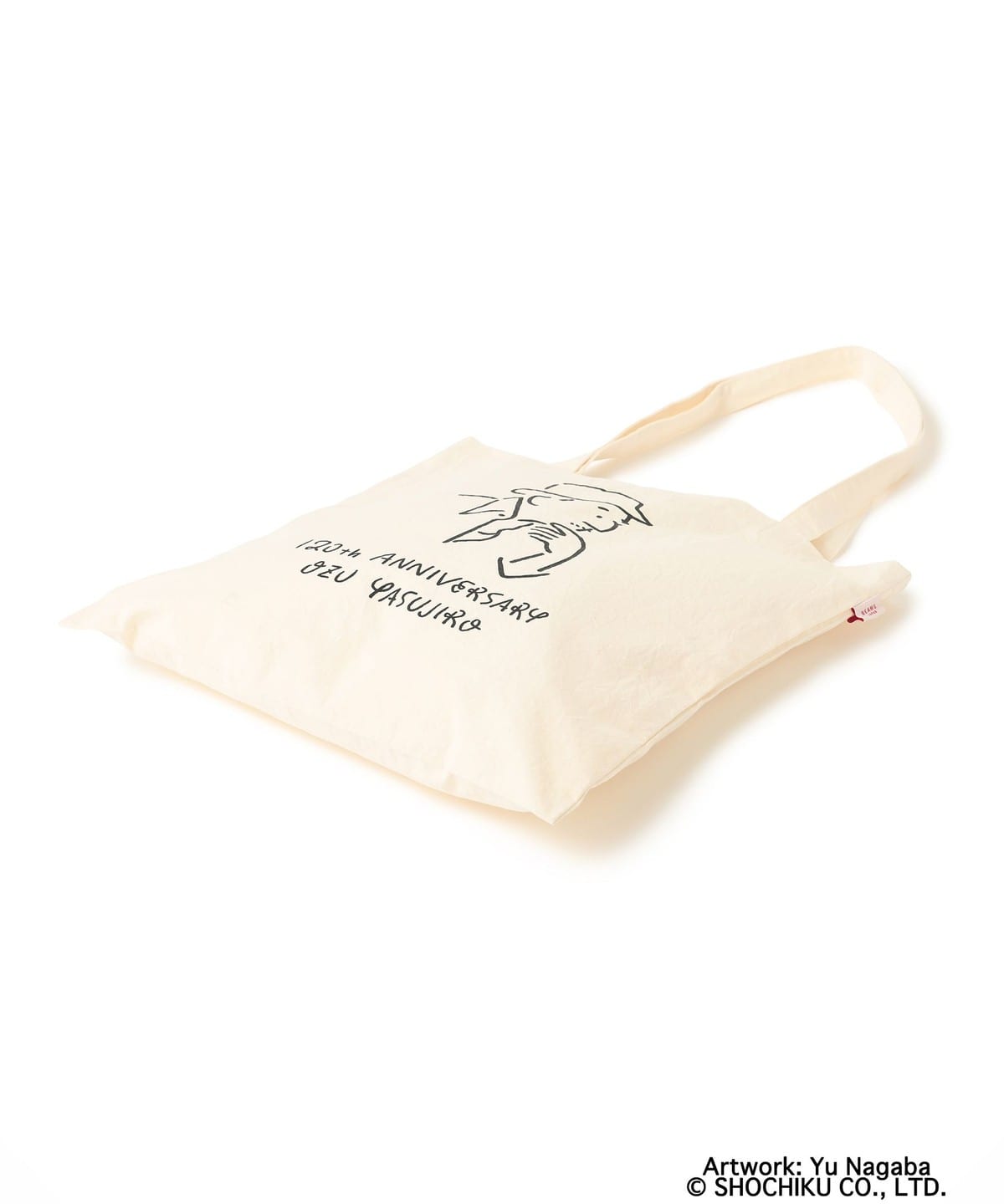 Ozu Yasujiro 小津安二郎 X BEAMS Japan Tote Bag - 120th Anniversary (White)